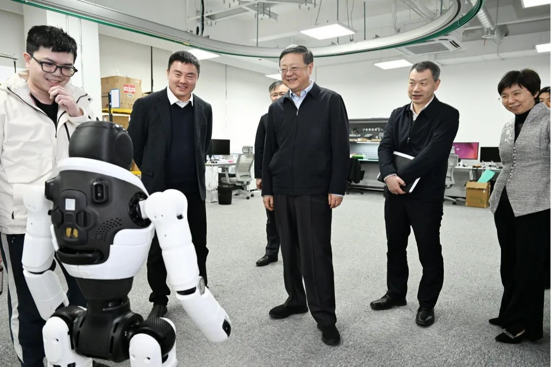 上海市委书记陈吉宁专题调研im电竞机器人